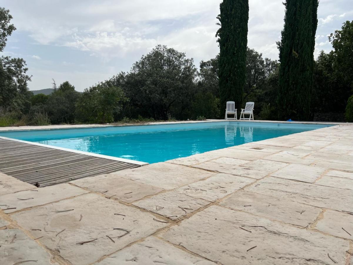 Villa Luxurious Family House With Pool In Ardeche. Les Vans Exterior foto