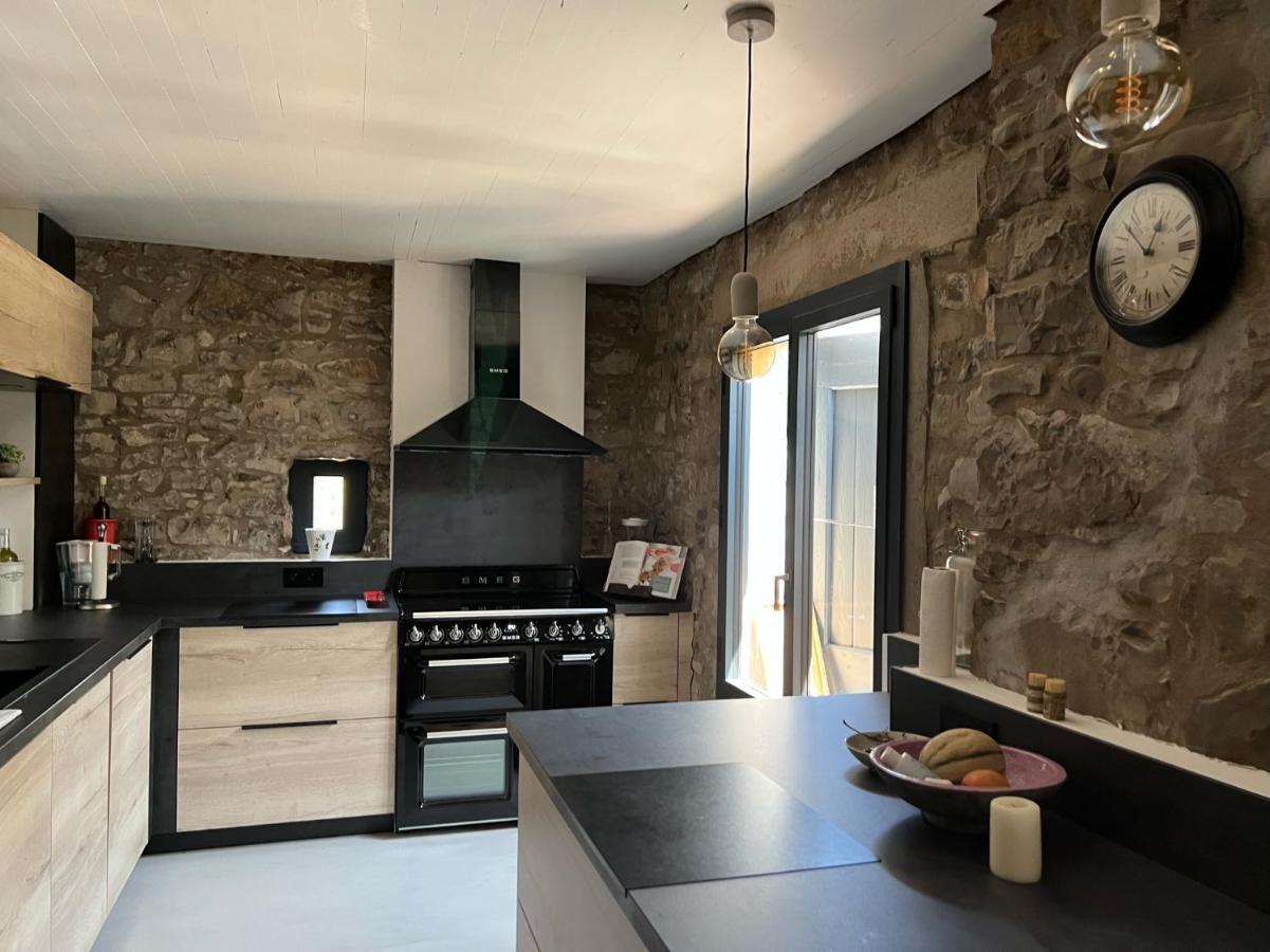 Villa Luxurious Family House With Pool In Ardeche. Les Vans Exterior foto